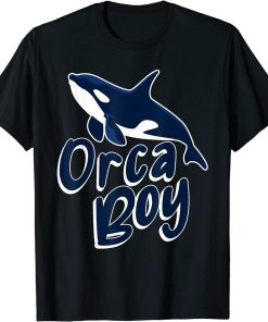 Kids Funny Whales Orca Boy Orcas T-Shirt