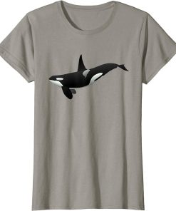 Womens Orca Killer Whale Art Sea Panda Save The Whales Sea Ocean T-Shirt