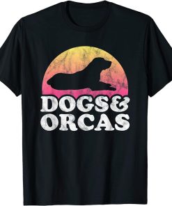 Dogs and Orcas Men"s or Women"s Dog and Orca T-Shirt