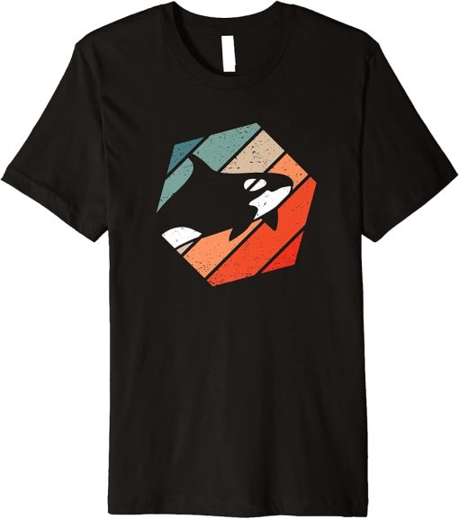 Orca Retro Style Vintage Premium T-Shirt